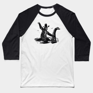 lochness bigfoot Baseball T-Shirt